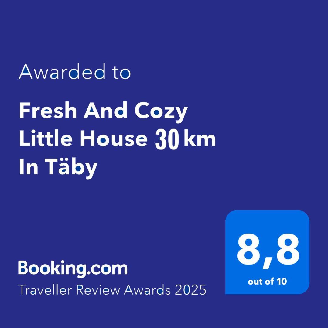 Fresh And Cozy Little House 30km In Taeby *